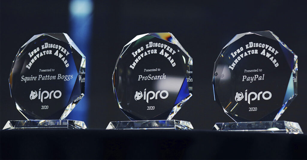 2020 Ipro eDiscovery Innovator Awards